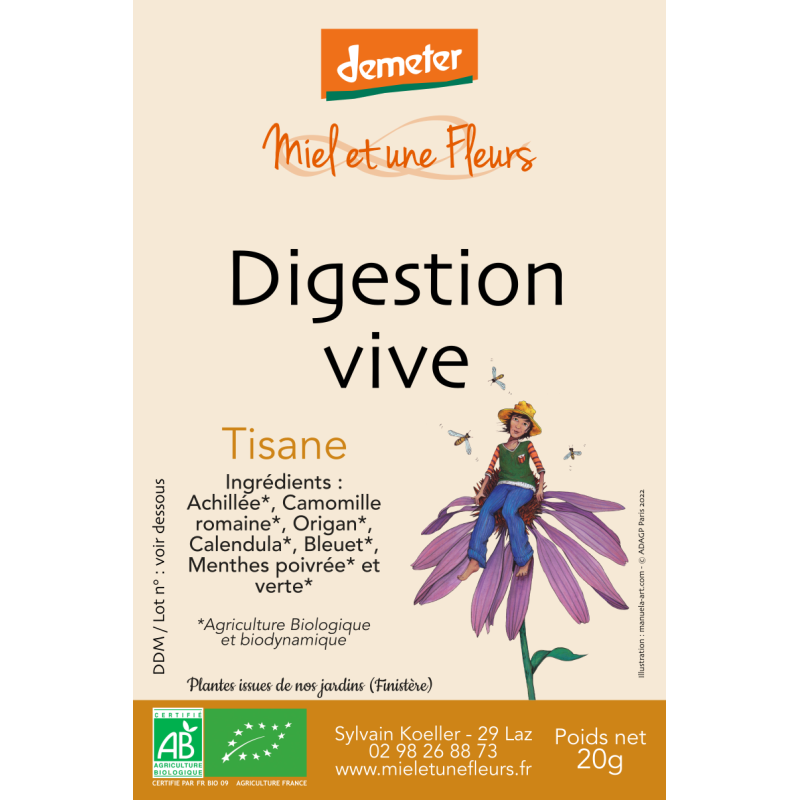 Tisane Digestion vive (en journée)