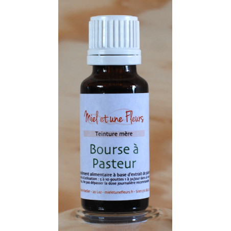 Alcoolature de Bourse à pasteur (Teinture-mère)